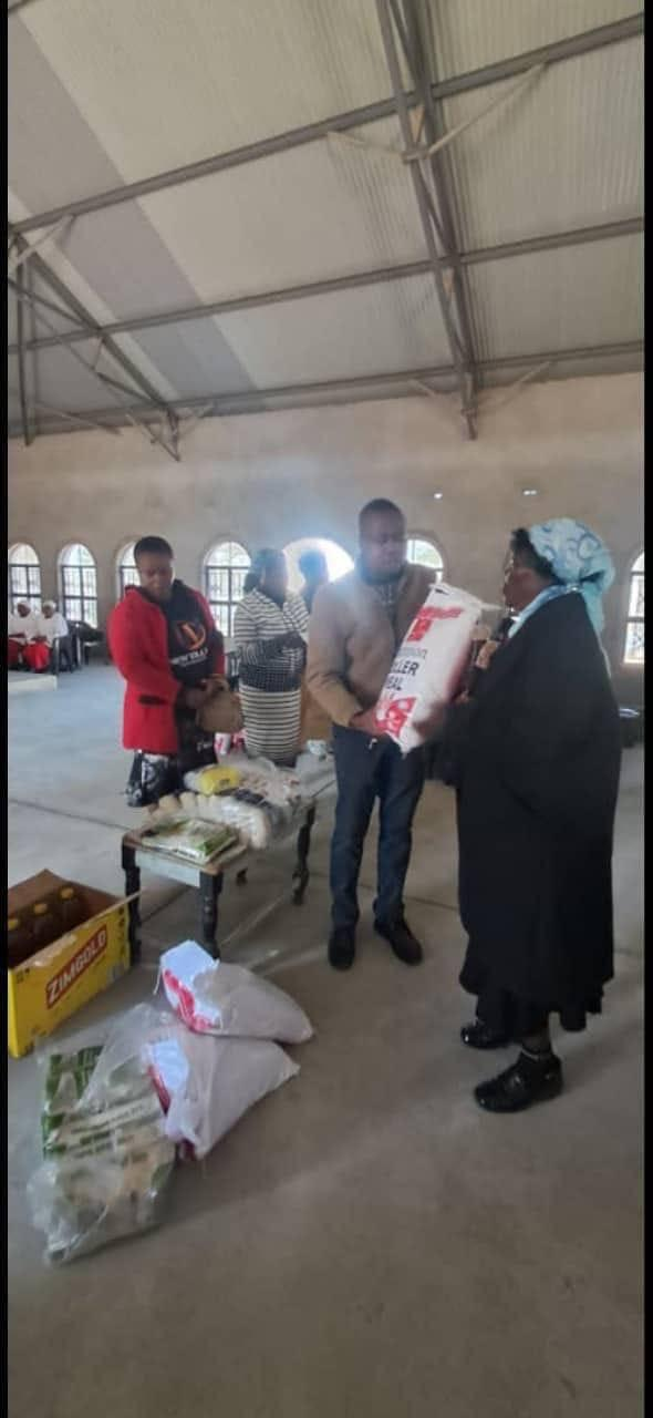 NEF community outreach and grocery support