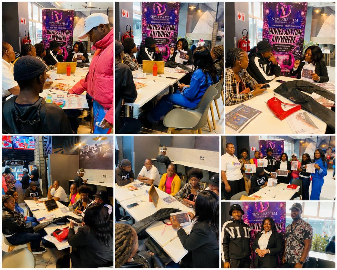 NEF workshop and team training session