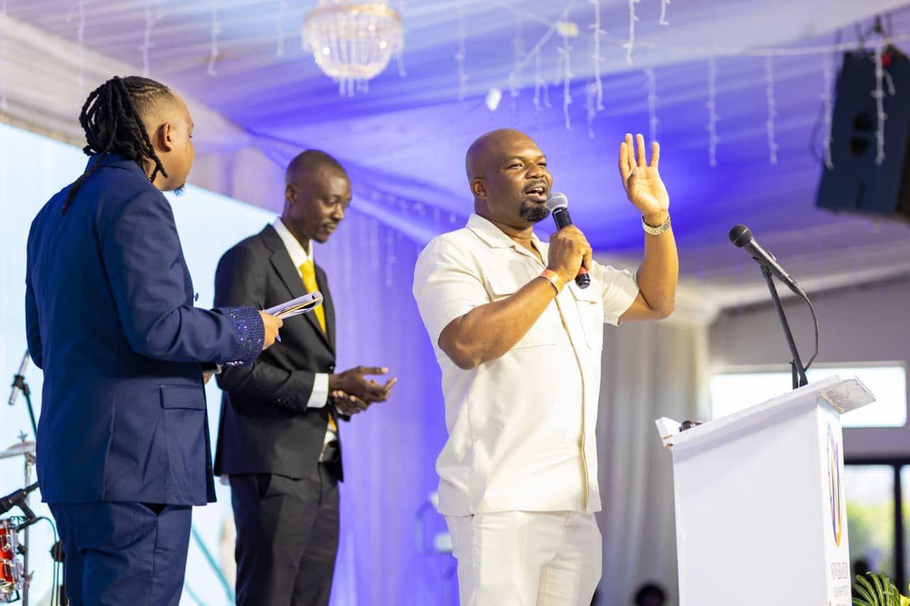 Guest speaker at an NEF event