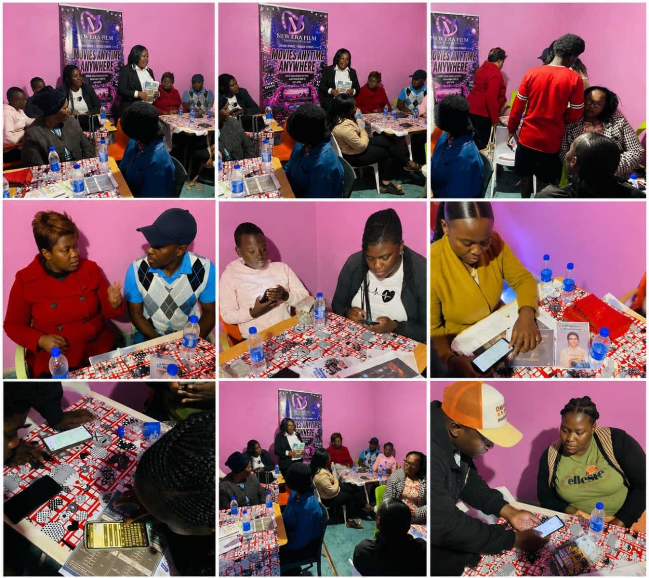 Community engagement meeting with the NEF team